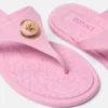 Alia Rubber Flat Sandals