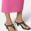 Alia Rubber Thong Sandals 55 mm