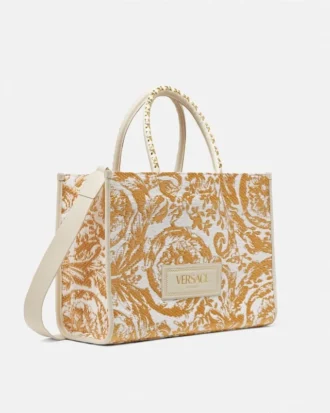 Athena Large Raffia Tote
