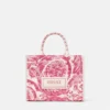 Athena Small Raffia Tote