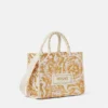 Athena Small Raffia Tote