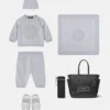 Baby Embroidered Cotton Knit Sweater Set