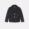 Baby Embroidered Satin Gabardine Jacket