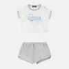 Baby Printed Cotton-Jersey T-Shirt Set