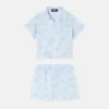 Baby Printed Cotton-Poplin Shirt Set