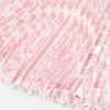 Barocco Foulard Pleated Kids Midi Skirt