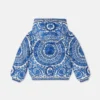 Barocco Foulard Reversible Kids Puffer Jacket