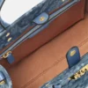 Barocco La Medusa Denim Small Tote Bag