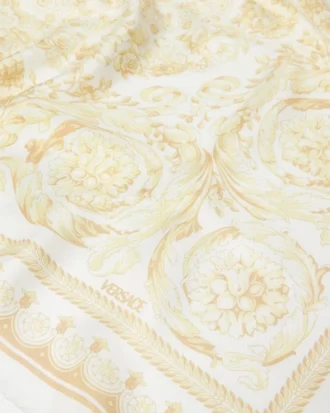 Barocco Large Silk Foulard 90 cm