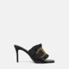 Baroque Buckle Emily Mules