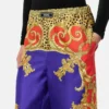 Cheetah Barocco Silk Pants