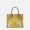 Cheetah Foulard La Medusa Small Tote Bag