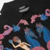 Coral Theatre Knit Silk Polo Shirt