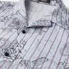 Coral Theatre Striped Shirt