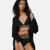 Cotton-Jersey Triangle Bralette