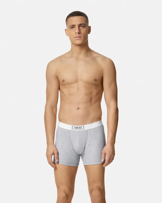 Cotton Ribbed Long Trunks Cotton Ribbed Long Trunks