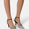 Crystal La Medusa Slingback Pumps 85 mm