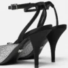 Crystal La Medusa Slingback Pumps 85 mm