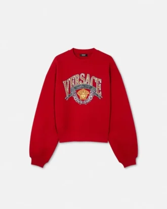 Crystal Medusa Varsity Sweatshirt Crystal Medusa Varsity Sweatshirt