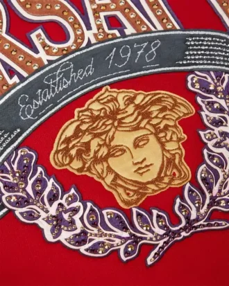 Crystal Medusa Varsity Sweatshirt Crystal Medusa Varsity Sweatshirt