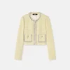 Crystal Tweed Cardigan Jacket