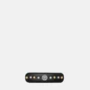 Embellished Leather Hair Clip
