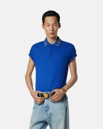 Embroidered Cotton Piqu&eacute; Polo