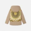 Embroidered Versace Milano Kids Parka