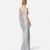 Envers-Satin Crépe Draped Gown