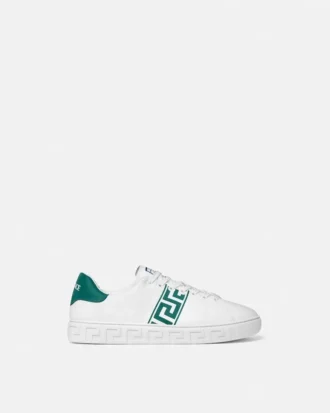 Greca Embroidered Nylon Sneakers Greca Embroidered Nylon Sneakers