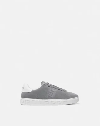 Greca Suede Sneakers Greca Suede Sneakers