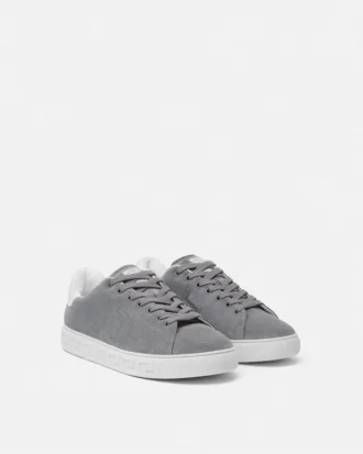 Greca Suede Sneakers Greca Suede Sneakers