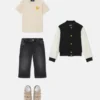 Kids Printed Cotton Bomber