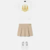 Kids Printed Cotton-Gabardine Pleated Skirt Kids Printed Cotton-Gabardine Pleated Skirt