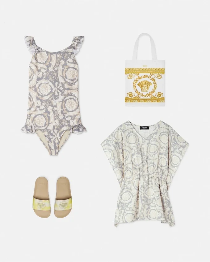 Kids Printed One-Piece Swimsuit Kids Printed One-Piece Swimsuit