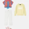 Kids Printed Cotton-Jersey Sweatshirt