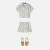 Kids Printed Silk Twill Shirt Kids Printed Silk Twill Shirt