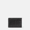 La Medusa Embellished Satin Clutch