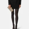 La Medusa Embellished Satin Clutch