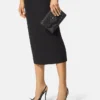 La Medusa Embellished Satin Clutch