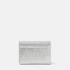 La Medusa Embellished Satin Clutch