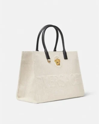 La Medusa Large Canvas Tote
