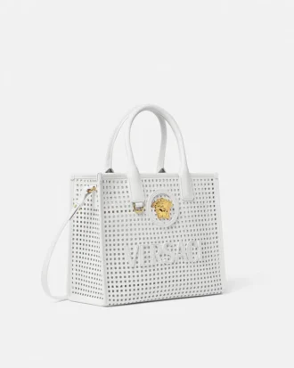 La Medusa Laser-Cut Small Tote Bag