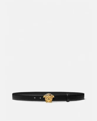 La Medusa Leather Belt 3 cm La Medusa Leather Belt 3 cm