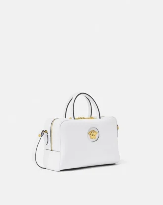 La Medusa Leather Boston Bag