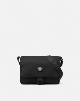 La Medusa Nylon Messenger Bag La Medusa Nylon Messenger Bag
