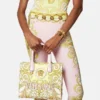 La Medusa Printed Small Canvas Tote La Medusa Printed Small Canvas Tote