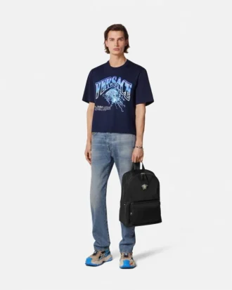 La Medusa Varsity Boxy T-Shirt La Medusa Varsity Boxy T-Shirt