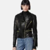 Leather Biker Jacket