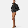 Leather Blouson